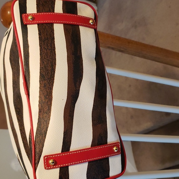 Dooney and Bourke zebra tote - Picture 7 of 16